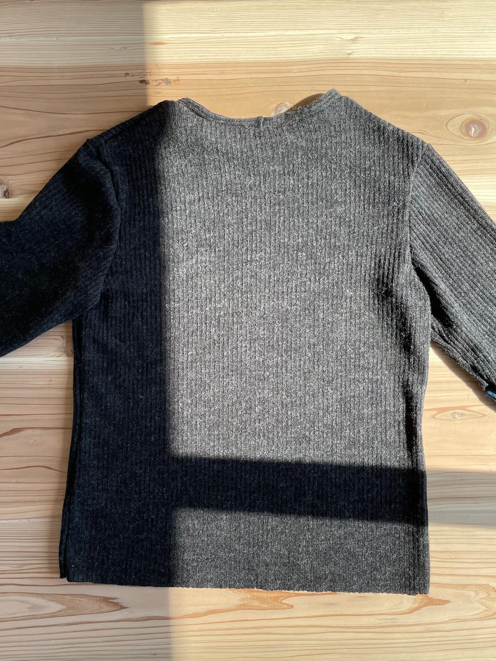 2色のリブニット | 3枚目