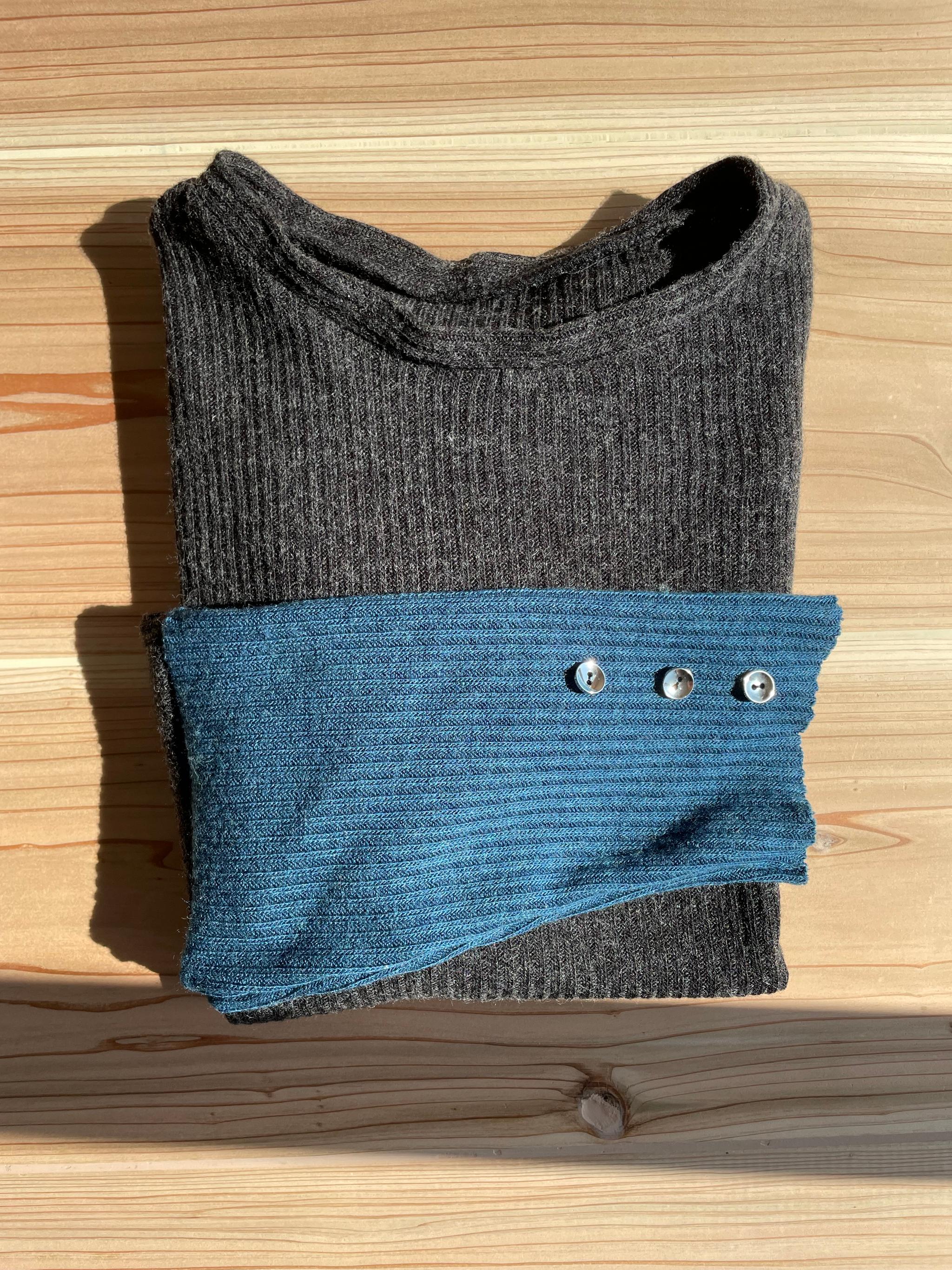 2色のリブニット | 4枚目