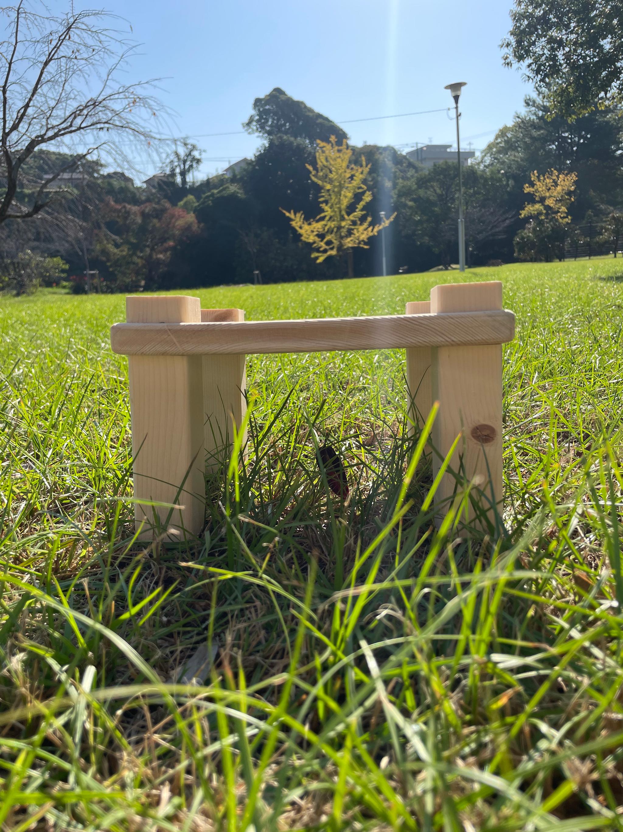 木のミニテーブル | 2枚目